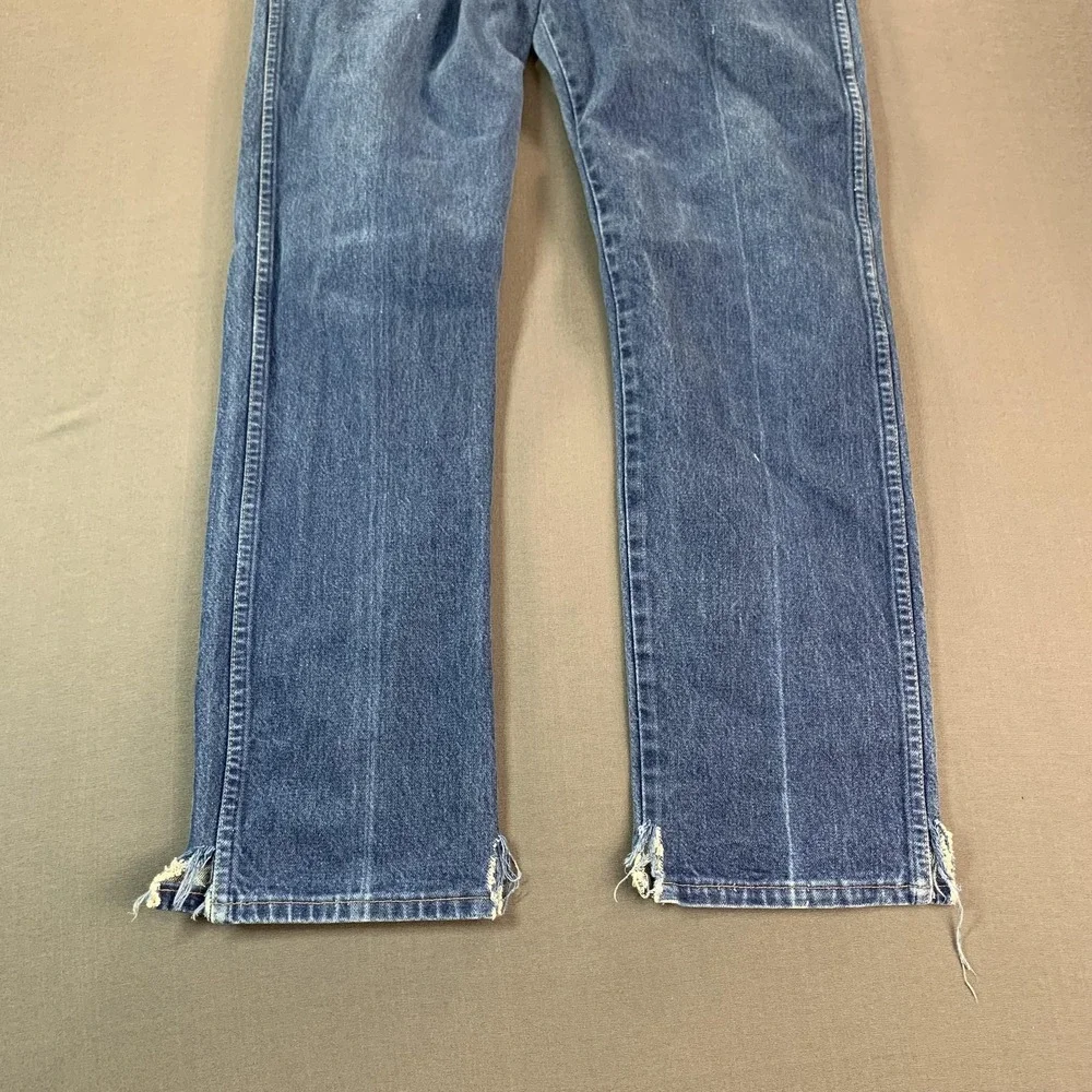 Vintage Wrangler Cowboy Cut Jeans Mens 38x32‎ Blue Denim 13MWZ USA Workwear